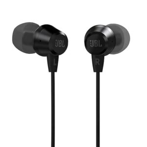 JBL T50Hi in Ear Wired Headphone with Noise Isolation Mic (Black)