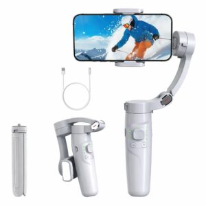 Gimbal M1-3Axis Handheld Smartphone Gimbal Stabilizer | 2500mAh Lithium Battery | 3-Axis Stabilization | Ideal for Creators, Vloggers & Photography