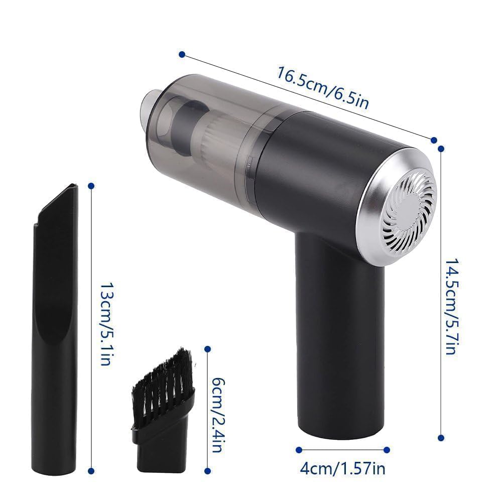 3-in-1 Portable Vacuum Cleaner 228 – Handheld, Blower & Suction Cleaner for Home & Car - Image 2